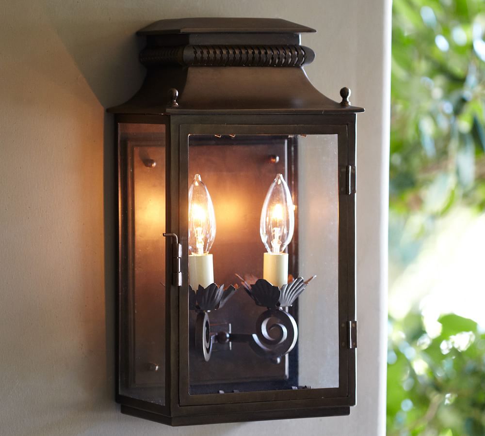 Bolton Indoor Outdoor Sconce Pottery Barn