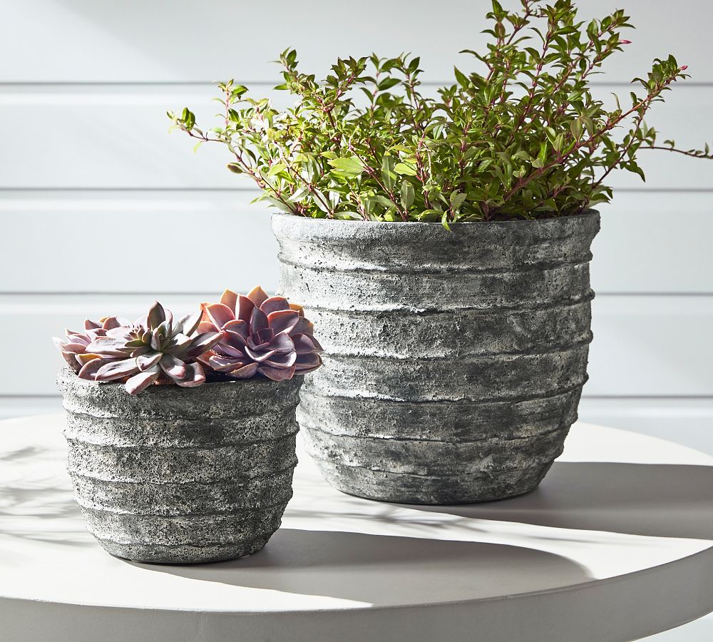 Artisan Outdoor Planters Pottery Barn