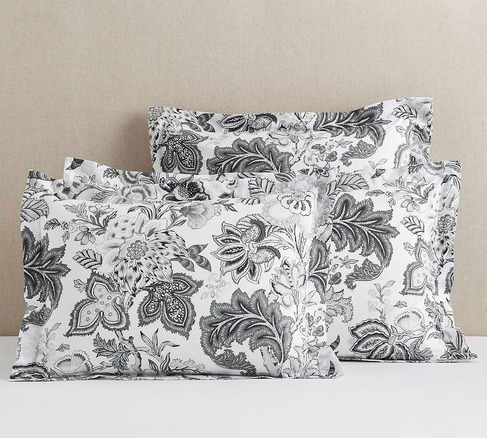 Caselyn Palampore Organic Percale Sham Pottery Barn