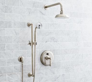 Sussex Lever Handle Pressure Balanced Shower Set With Handshower