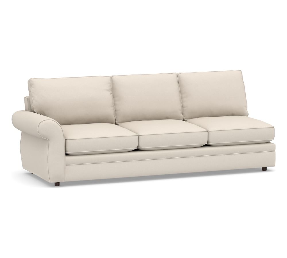 Open Box Pearce Roll Arm Upholstered Sectional Left Arm Sofa