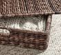 Havana Handwoven Seagrass Lidded Underbed Basket Pottery Barn