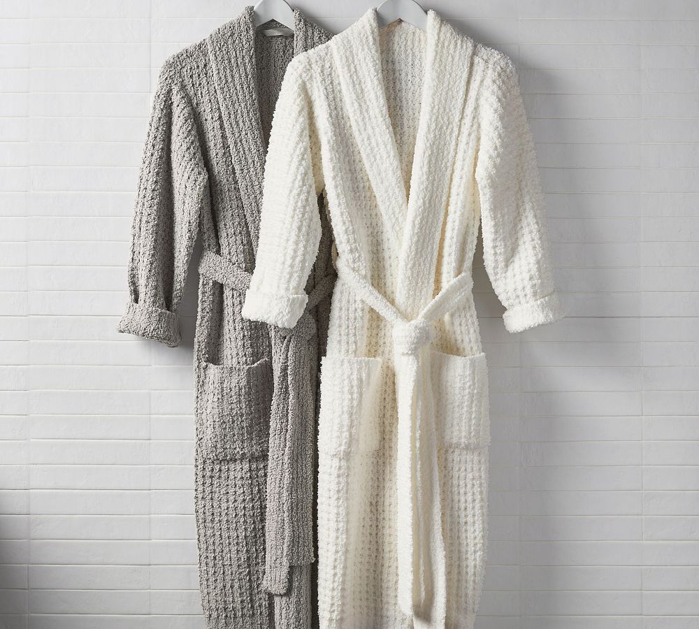 Cozy Waffle Sweater Robe Pottery Barn