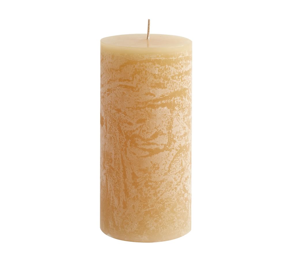 Scented Timber Pillar Candles Honeysuckle Pottery Barn