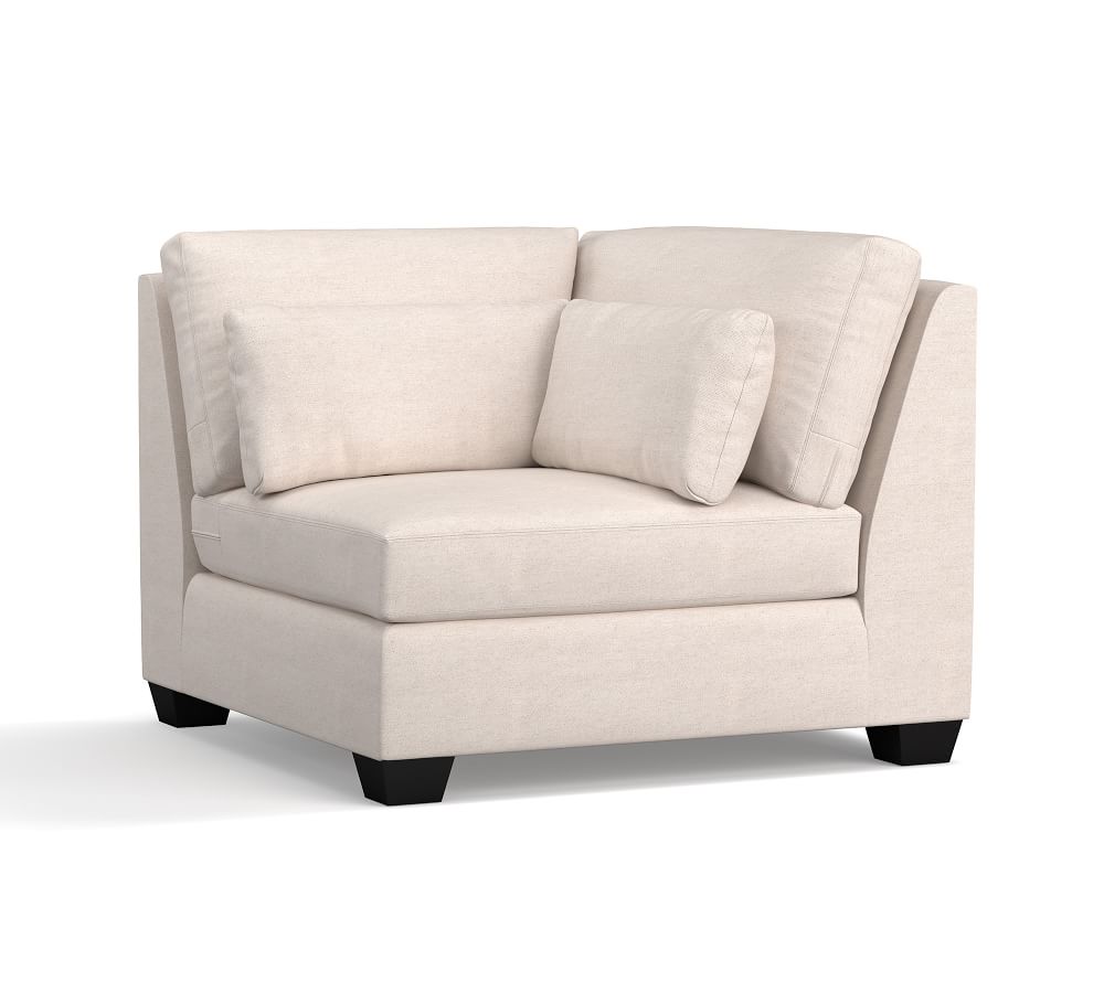 Build Your Own York Roll Arm Deep Seat Upholstered Sectional