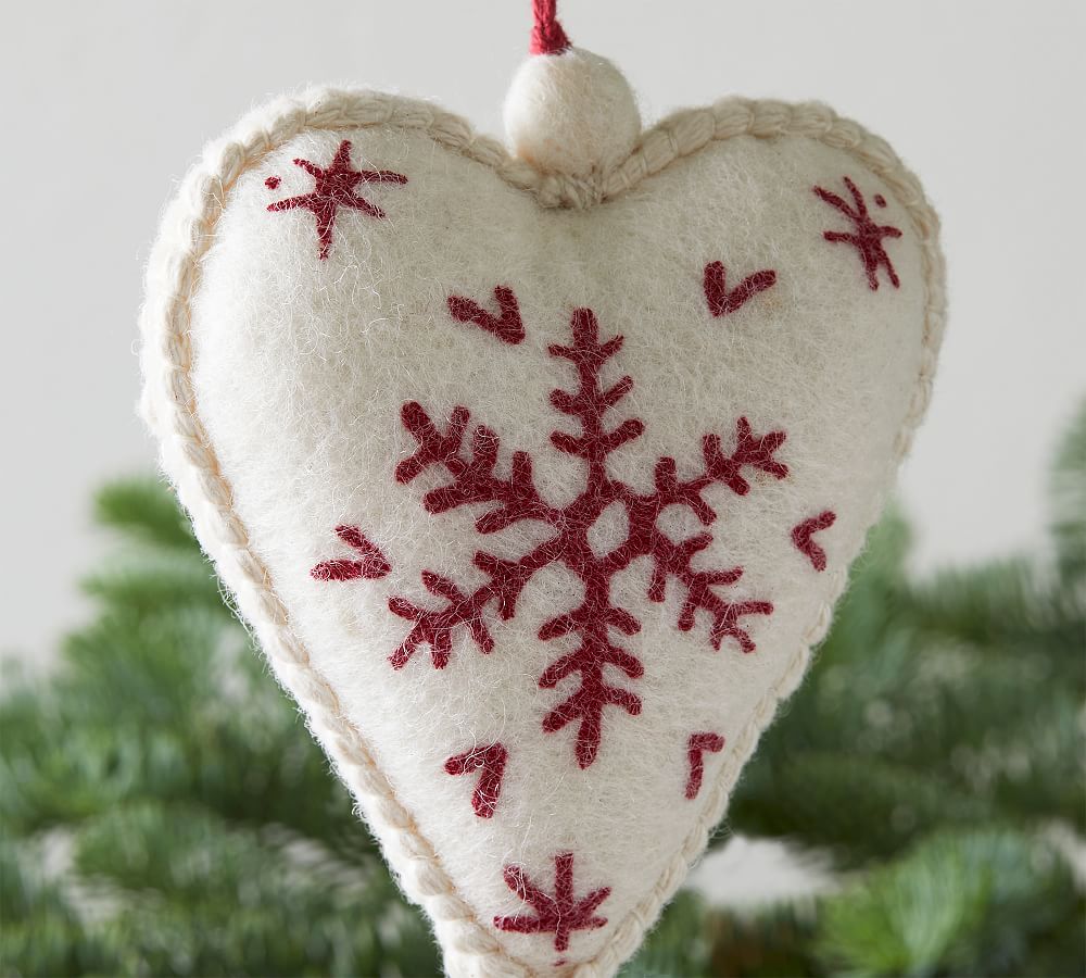 Felt Nordic Ornaments Pottery Barn