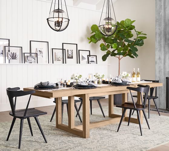 Portola Extending Dining Table Pottery Barn