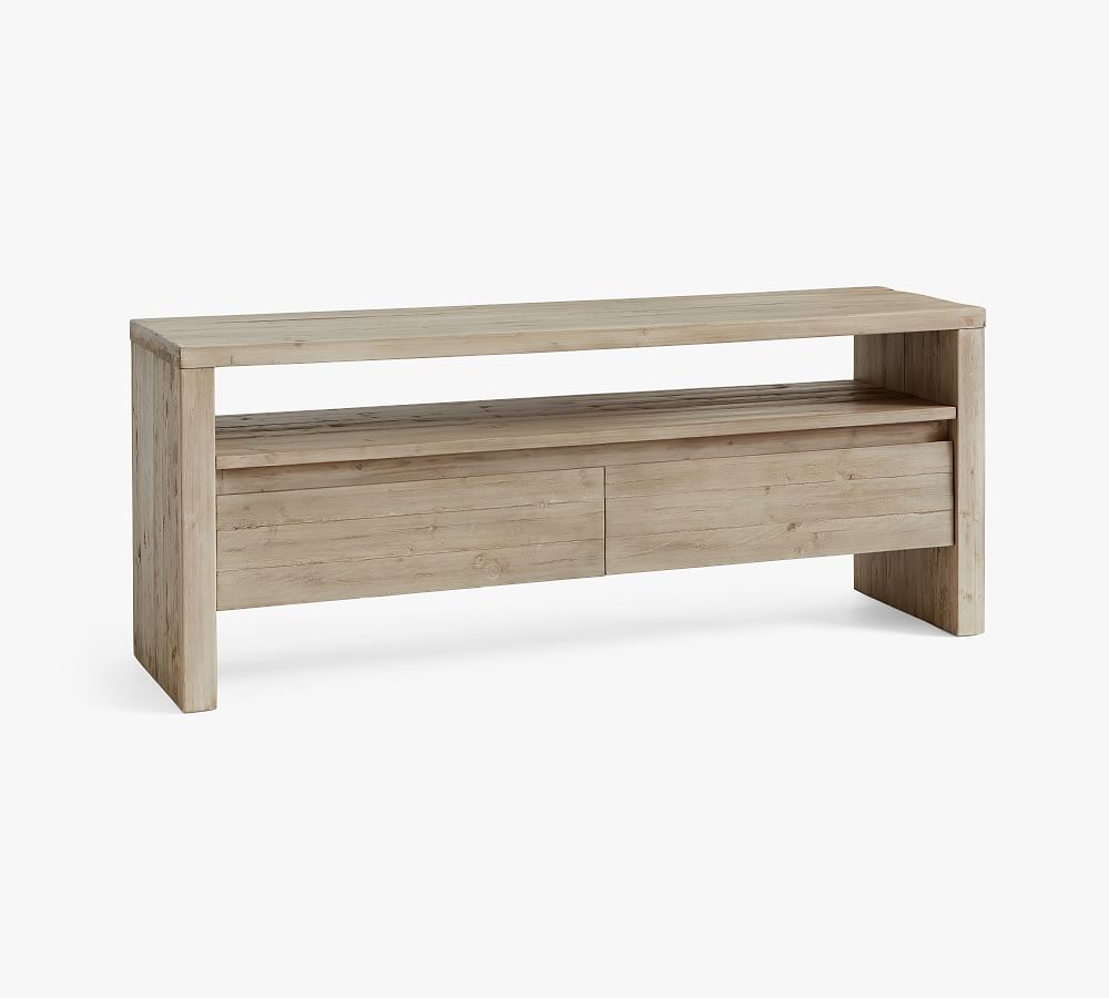 Pismo Reclaimed Wood Media Console Pottery Barn