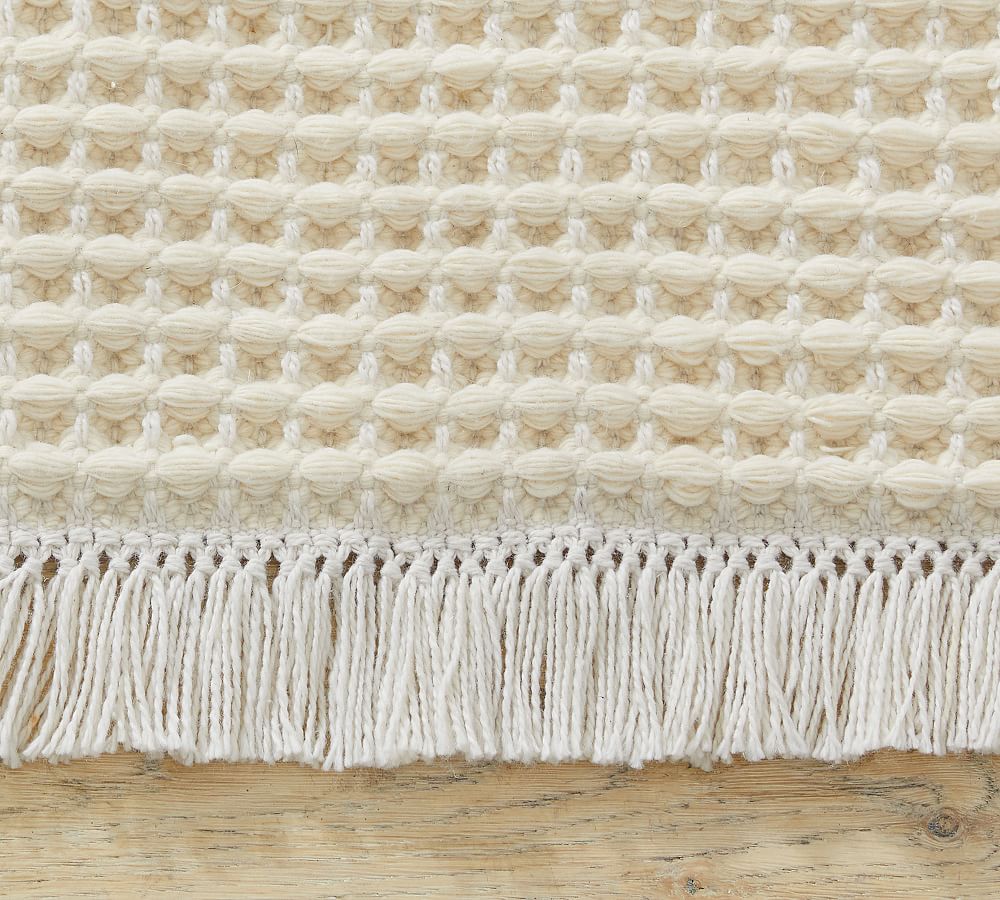 Cozy Waffle Performance Rug Pottery Barn