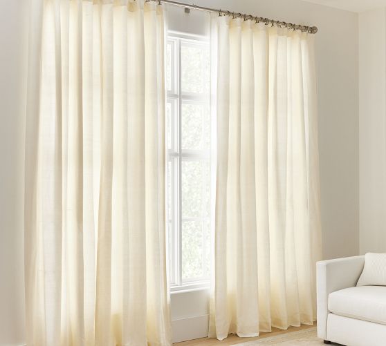 Dupioni Silk Curtain Pottery Barn