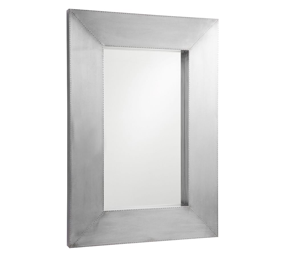 Clad Galvanized Wall Mirror Pottery Barn