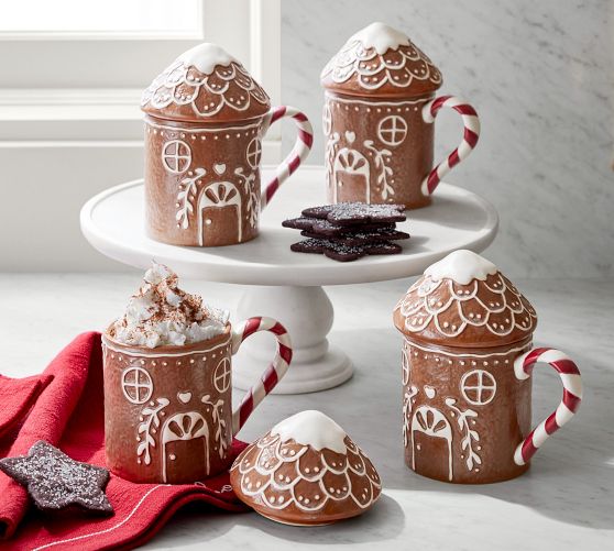 Holiday Ceramic Mug Collection Pottery Barn