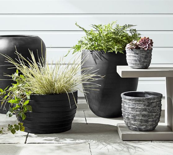 Artisan Outdoor Planters Pottery Barn