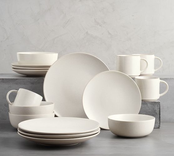 Dinnerware Sets Stoneware Bone China Melamine Pottery Barn