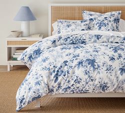 Garden Floral Percale Sham Pottery Barn