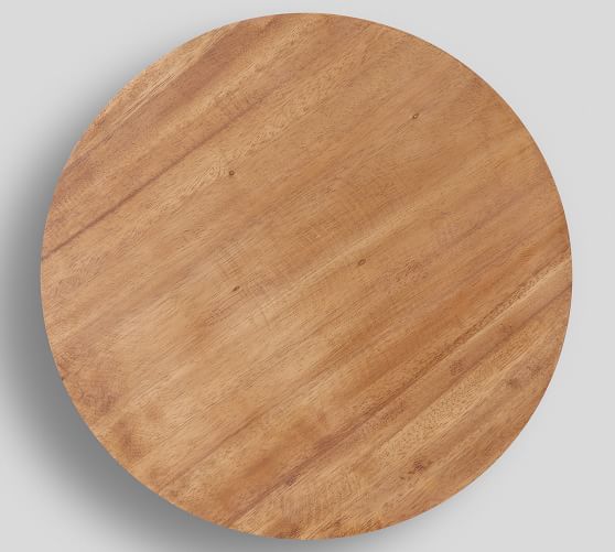 Acacia Wood Charger Plate Pottery Barn