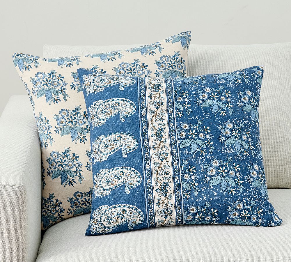 Regan Printed Reversible Pillow Pottery Barn