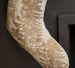 Rustic Forest Stockings Pottery Barn