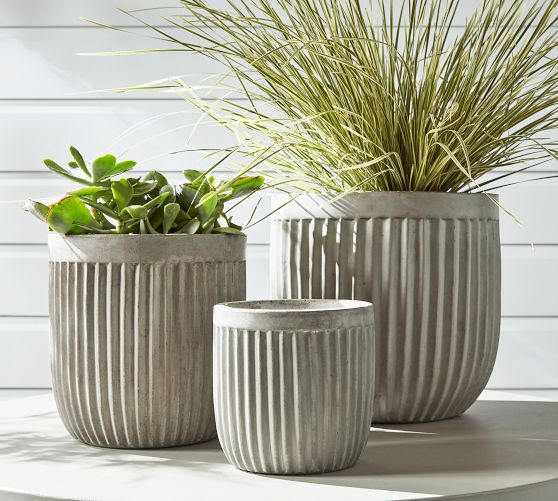 Outdoor Planters Patio Planters Plant Pots Pottery Barn