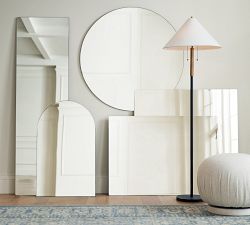 Rienne Frameless Mantel Arch Mirror Pottery Barn