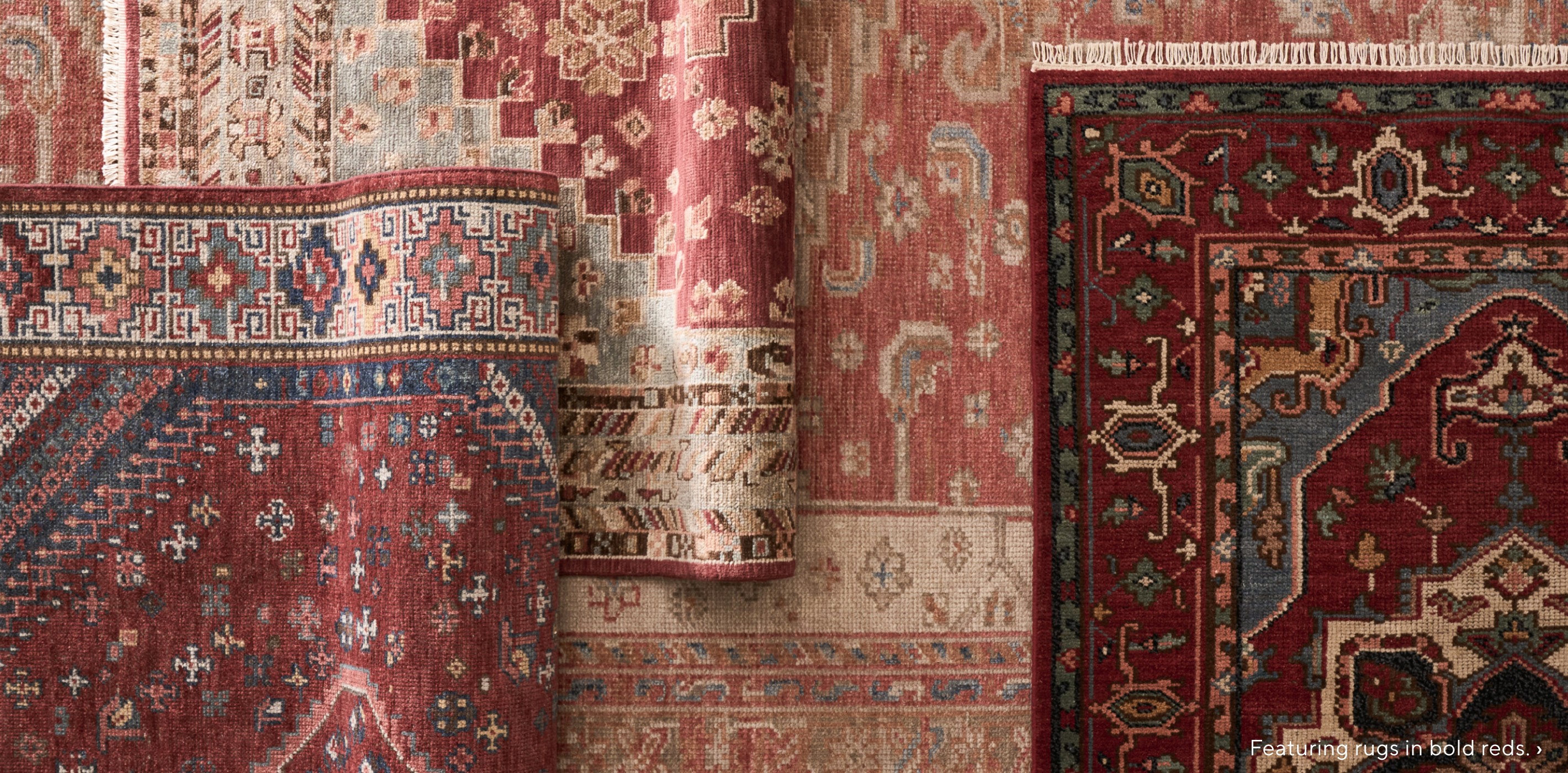 Rugs in Bold Reds