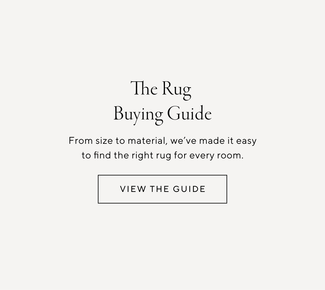 Rug Buying Guide