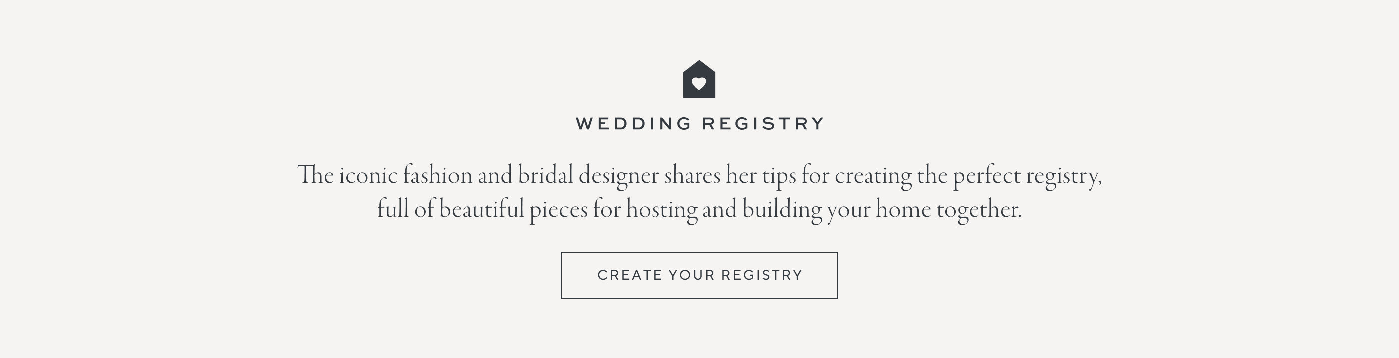 Create Your Registry