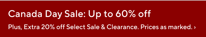 Canada Day Sale | Up to 60% off