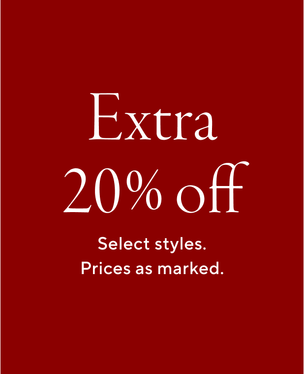 Extra 20% off Clearance 