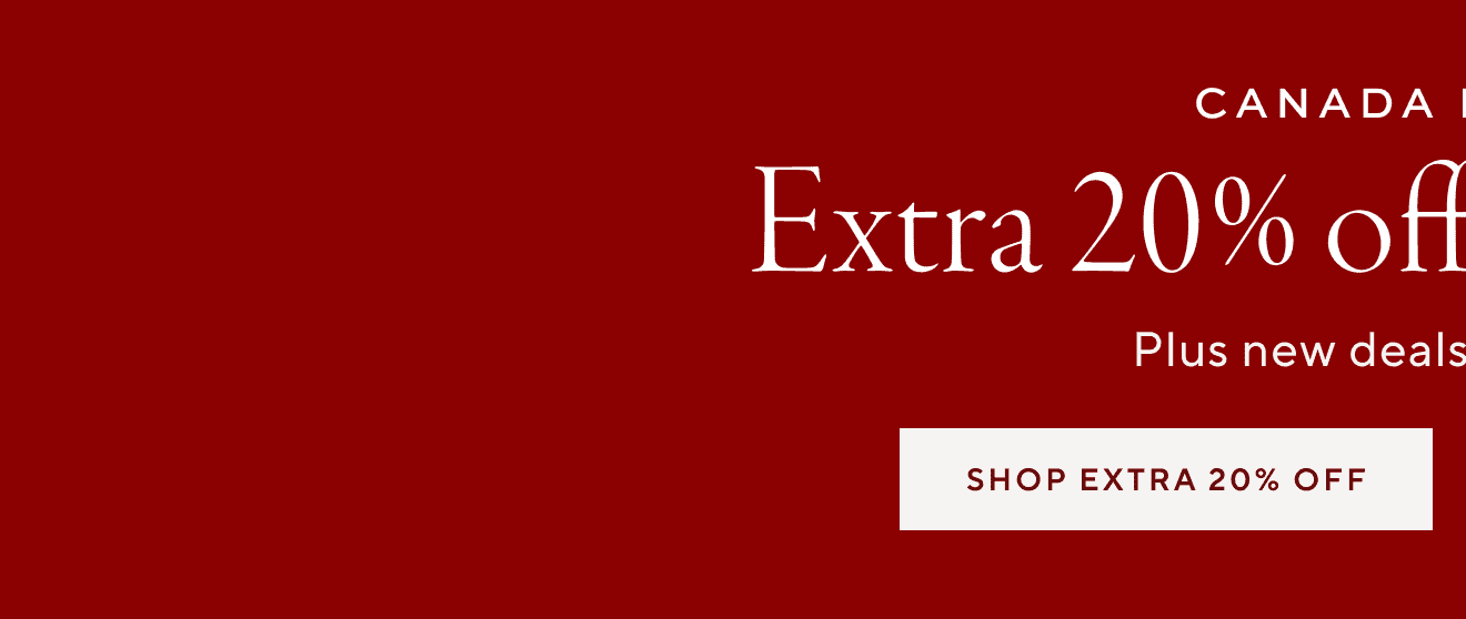 Canada Day Sale Extra 20% off Select Styles