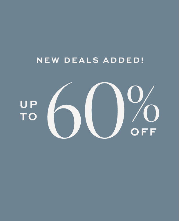 Summer Sale: Up to 60% off New Deals