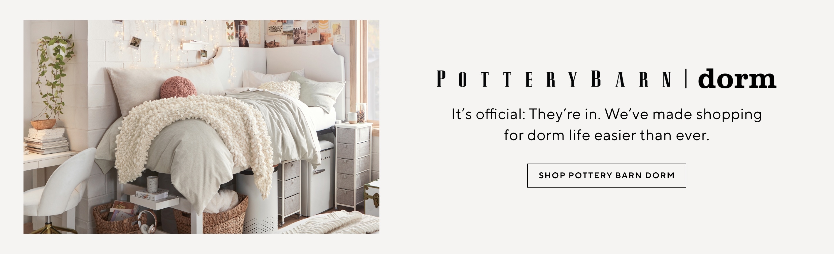 Shop Pottery Barn Dorm