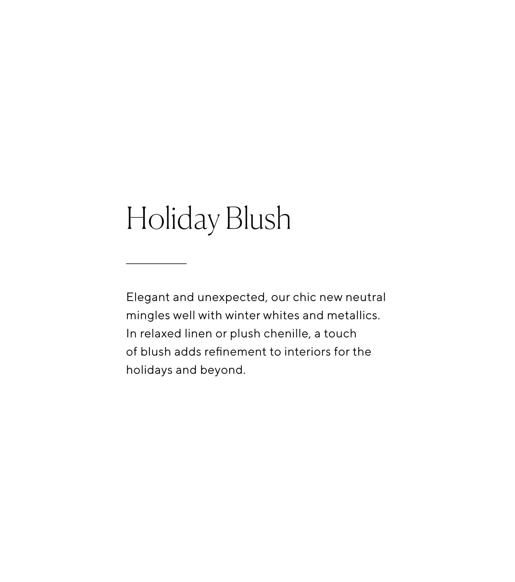 Holiday Blush