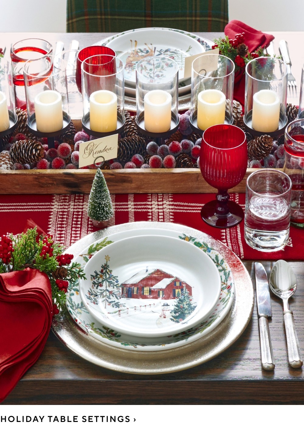 Holiday Table Settings