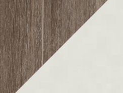White Concrete & Grey Wood White Concrete & Grey Wood