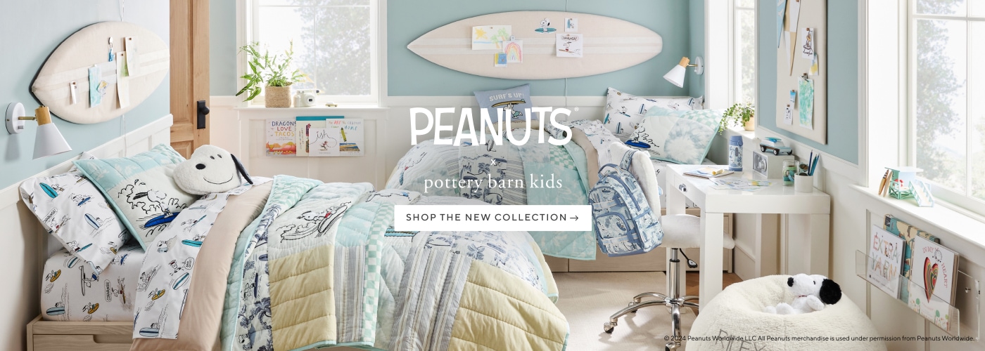 PEANUTS x Pottery Barn Kids