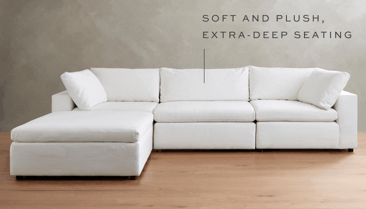 Dream Square Arm Sofas Sectionals Pottery Barn