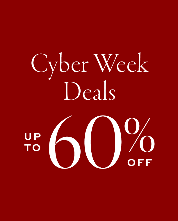 Cyber Week Deals: Up to 60% Off