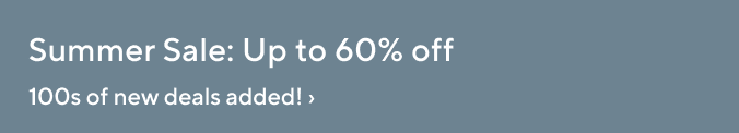 Summer Sale: Up to 60% off
