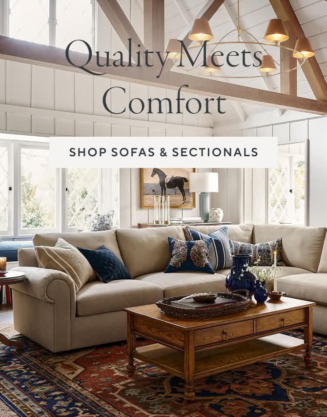 Pottery Barn Furniture - Timeless Style for Every Room | Pottery Barn