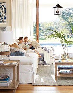 POTTERY BARN LIVING ROOM LOOKBOOK 