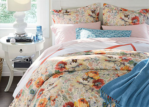 How to Mix and Match Your Bedding | Pottery Barn