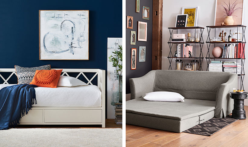 A Daybed Or Sleeper Sofa Pottery Barn, How To Use A Daybed As Couch