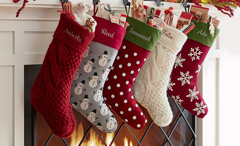 Easy Christmas Stockings Happiness Is Homemade