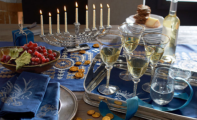 How To Throw Hanukkah Party Pottery Barn