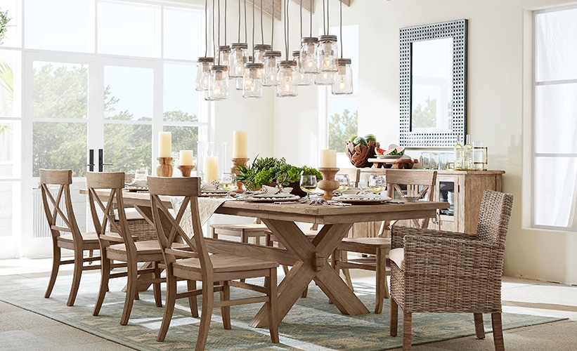 lights over dining table