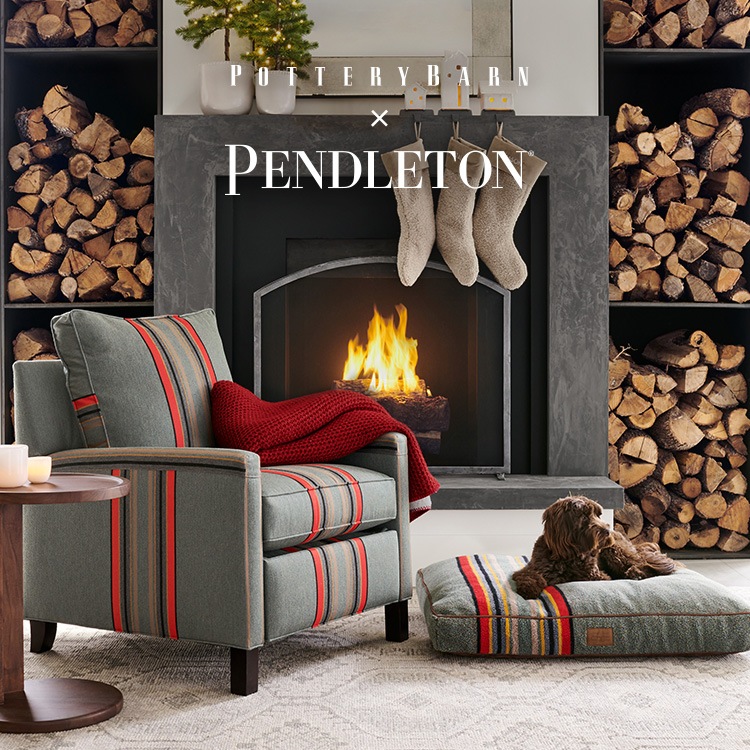 pottery barn pendleton chair