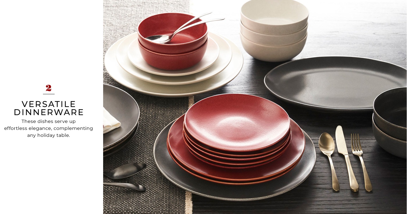 Versatile Dinnerware