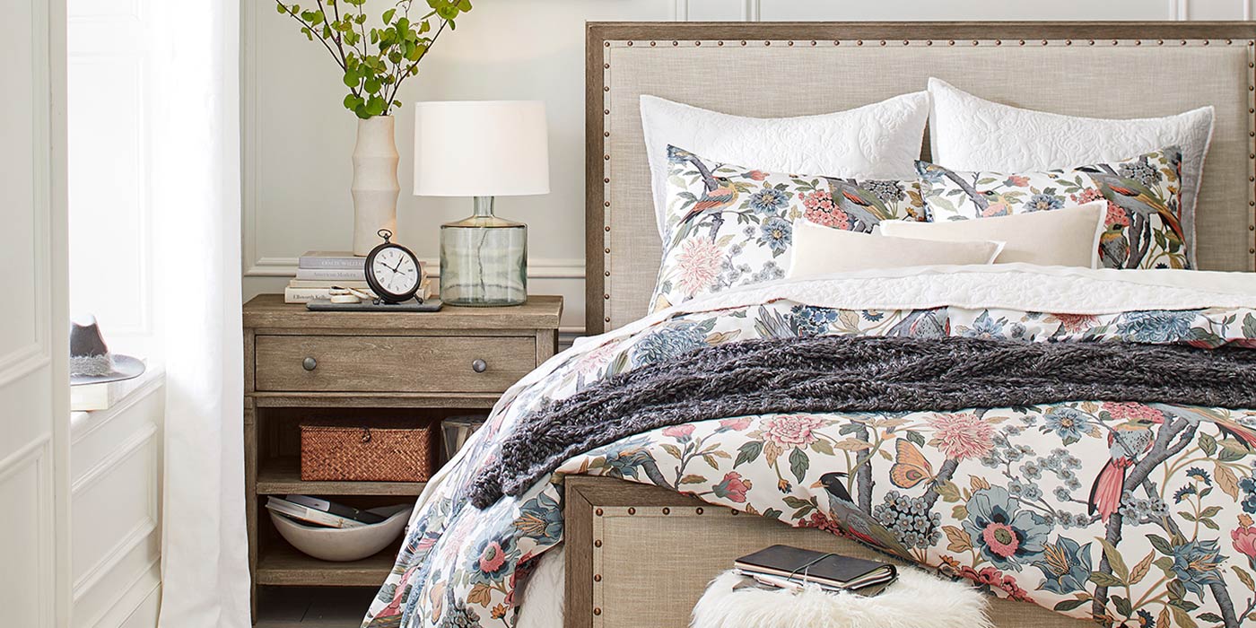 Toulouse Wood Bed Wooden Beds Pottery Barn