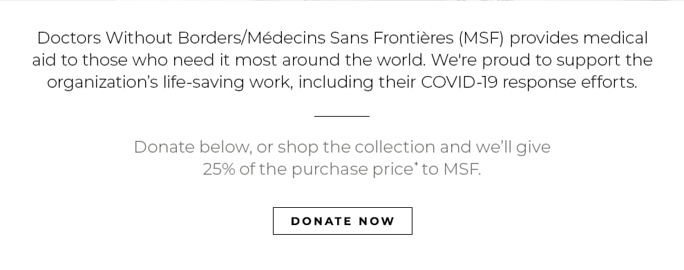 Doctors Without Borders - Donate Now